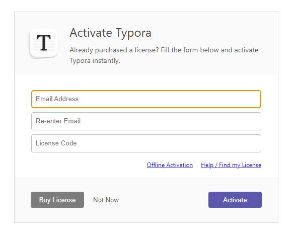 typora license